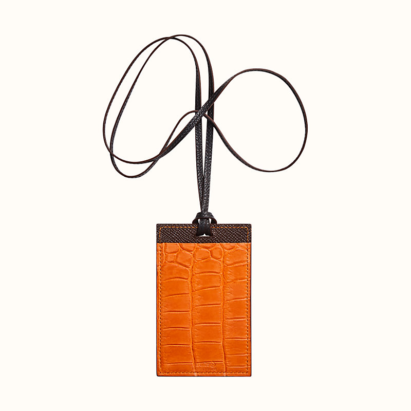 hermes petit h card holder