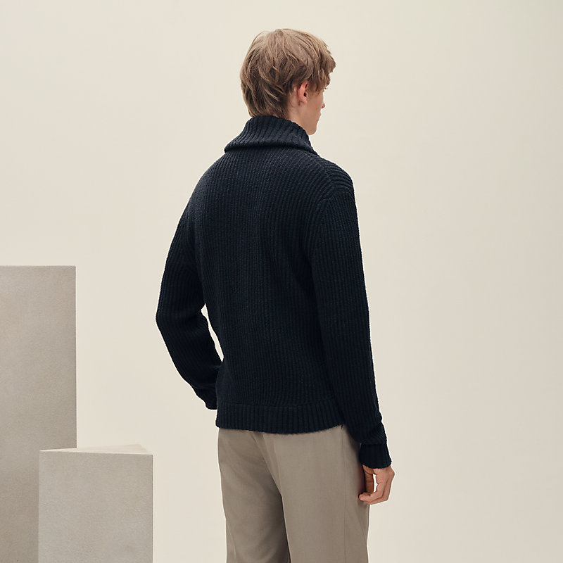 Cardigan blouson boutonné «&nbsp;Littoral&nbsp;»