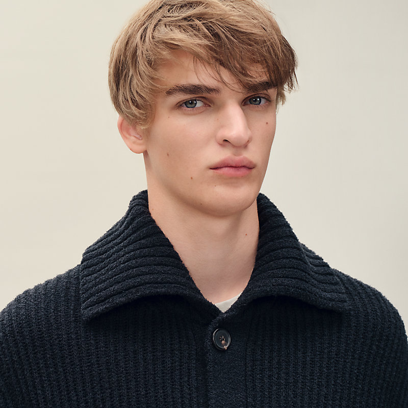Cardigan blouson boutonné «&nbsp;Littoral&nbsp;»