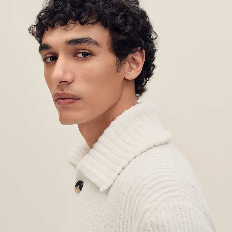 Cardigan blouson boutonné «&nbsp;Littoral&nbsp;»