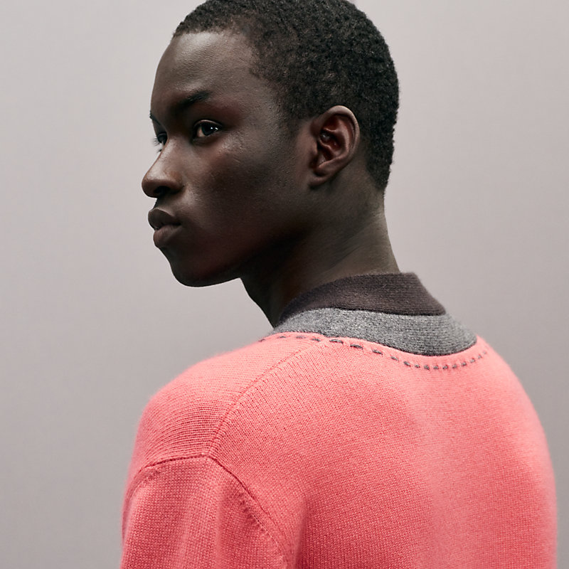 Cardigan boutonné «&nbsp;découpe sellier&nbsp;», Vue: , vue 5 sur 6