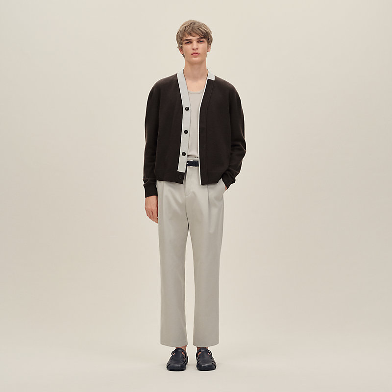 Cardigan boutonné «&nbsp;détail coloré&nbsp;»