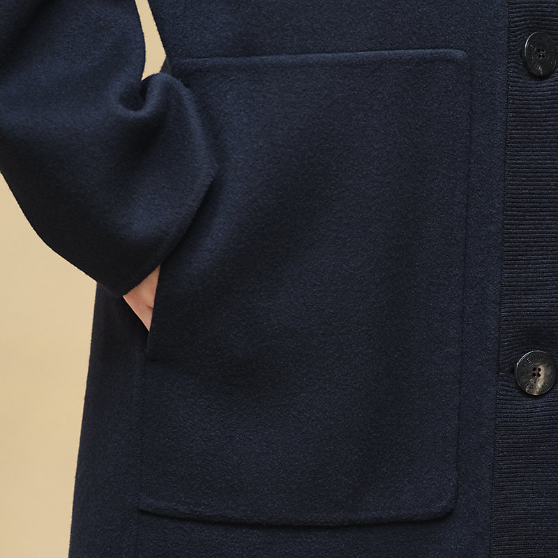 Cardigan coat