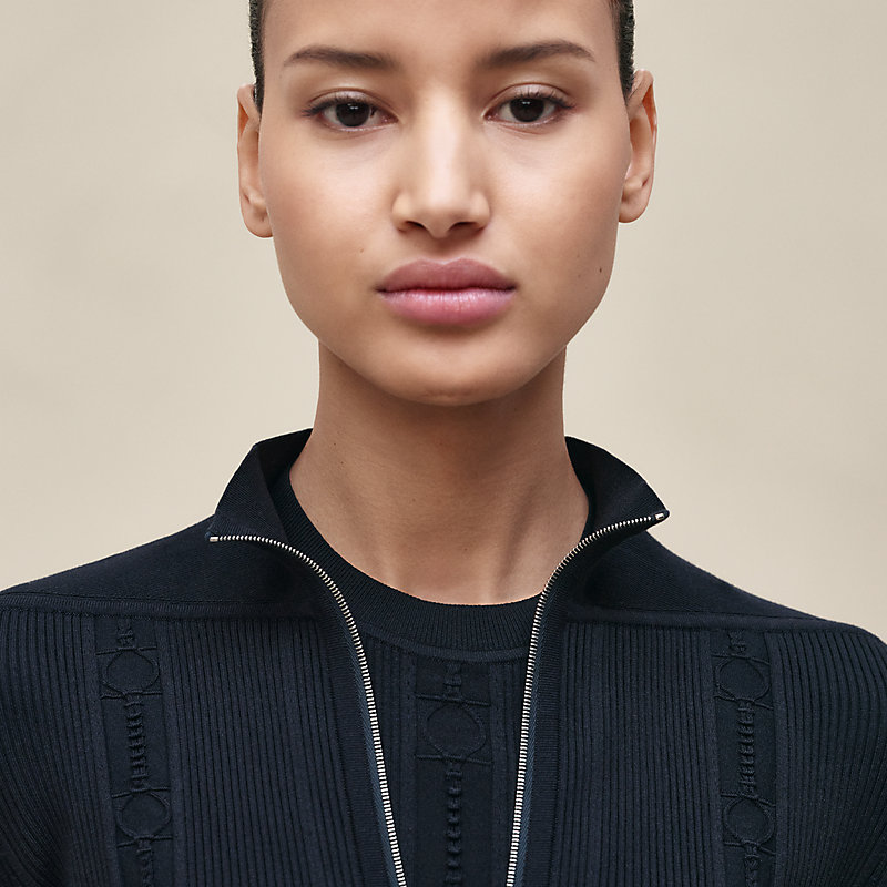 Cardigan mit Reißverschluss
