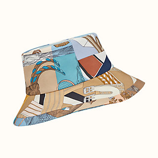 Carla Patchwork bucket hat | Hermès UK