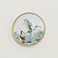 Carnets d’Equateur bread and butter plate, View: Worn, worn, view 1 of 3