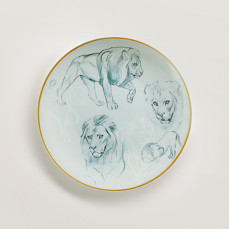 レビュー高評価のおせち贈り物 Carnets d'Equateur dessert plate | Hermès USA 皿・プレート
