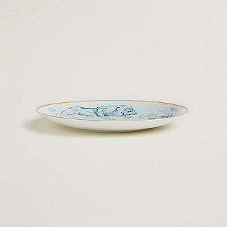 Carnets d'Equateur dessert plate | Hermès USA