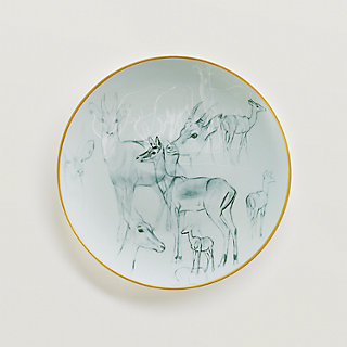 新品未使用品】HERMES 046107P Dessert plate2set - メルカリ