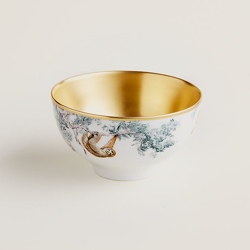 Carnets d’Equateur gold bowl, medium model