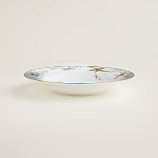 Carnets d'Equateur soup plate | Hermès USA