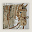 Carré 100 Cheval Heavy Metal, Vue: vue de face, front, vue 1 sur 3