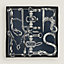 Carré 100 Hermès métallique, Vue: Vue à plat, flat, vue 1 sur 4