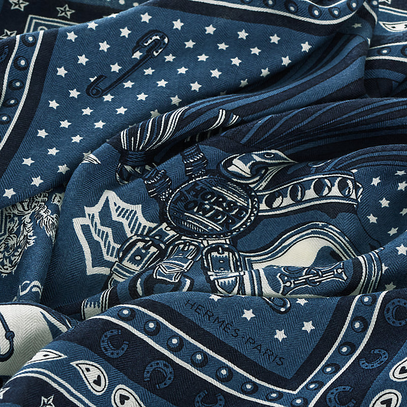 Carré 65 Cheval Punk Bandana