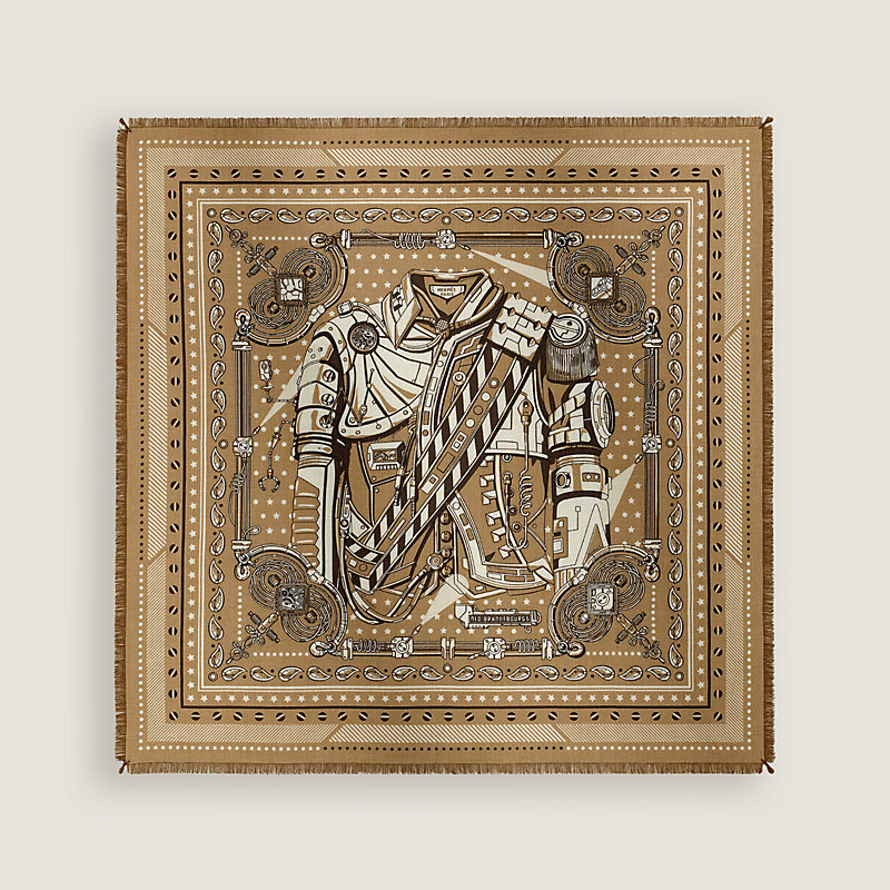 Carré 65 Neo Brandebourgs Bandana Frange