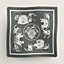 Carré 80 frangé Ex-Libris, Vue: Vue à plat, flat, vue 2 sur 3