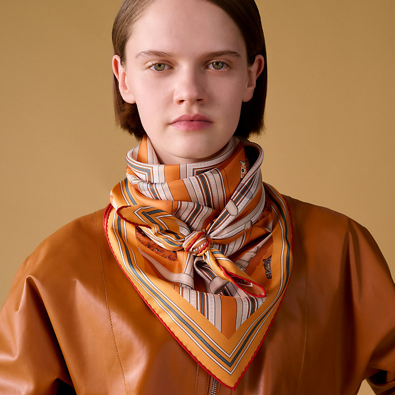 Carré 90 double face Couvertures et Tenues de Jour Bandana