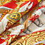 Carré 90 Harnais de Cœur, Vue: Vue détaillée, detail, vue 3 sur 3