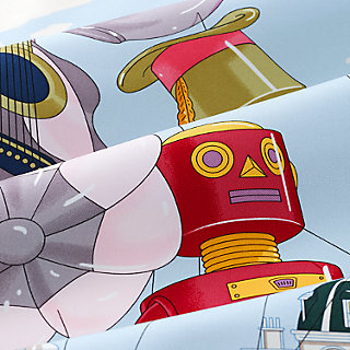 Carré 90 Hermès Parade Blu Hermès Italia