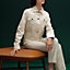 Carré d'assise Les Nécessaires d'Hermès, modèle haut 85, Vue: Vue portée, worn, vue 3 sur 4