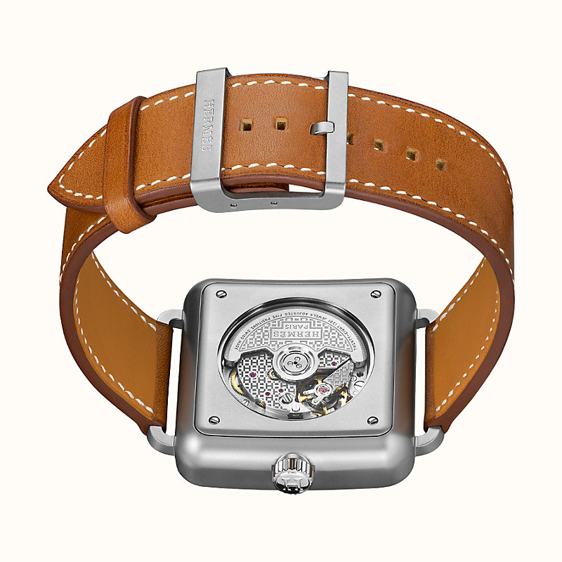 Carre H watch, 38 x 38 mm | Hermès USA