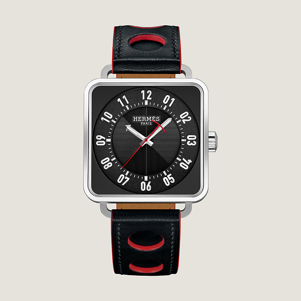 Carre H watch, 38 x 38 mm | Hermès Canada