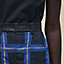 "Carreaux a Main Levee" mixed leather shorts, View: Worn, worn, view 5 of 5