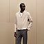 "Carreaux cachemire et coton"夾克式襯衫, 檢視: 佩戴, worn, 檢視共2張圖片的第5張