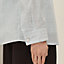 "Carreaux mouchoir" Rive Gauche jacket shirt, long model, View: Worn, worn, view 7 of 8