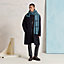 Carreaux Ondes scarf, View: Worn, worn, view 1 of 3