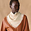Carreaux scarf 80, View: Worn, worn, view 1 of 3