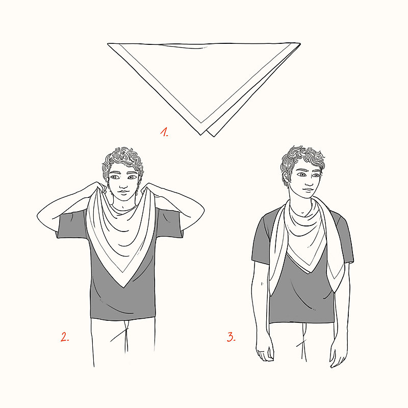 Carrick Bend scarf 101