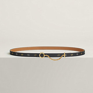 【Nata & Jaune Milton × S金具】HERMES Carrouselベルト Carrousel belt buckle & Hermès sur Mer reversible leather