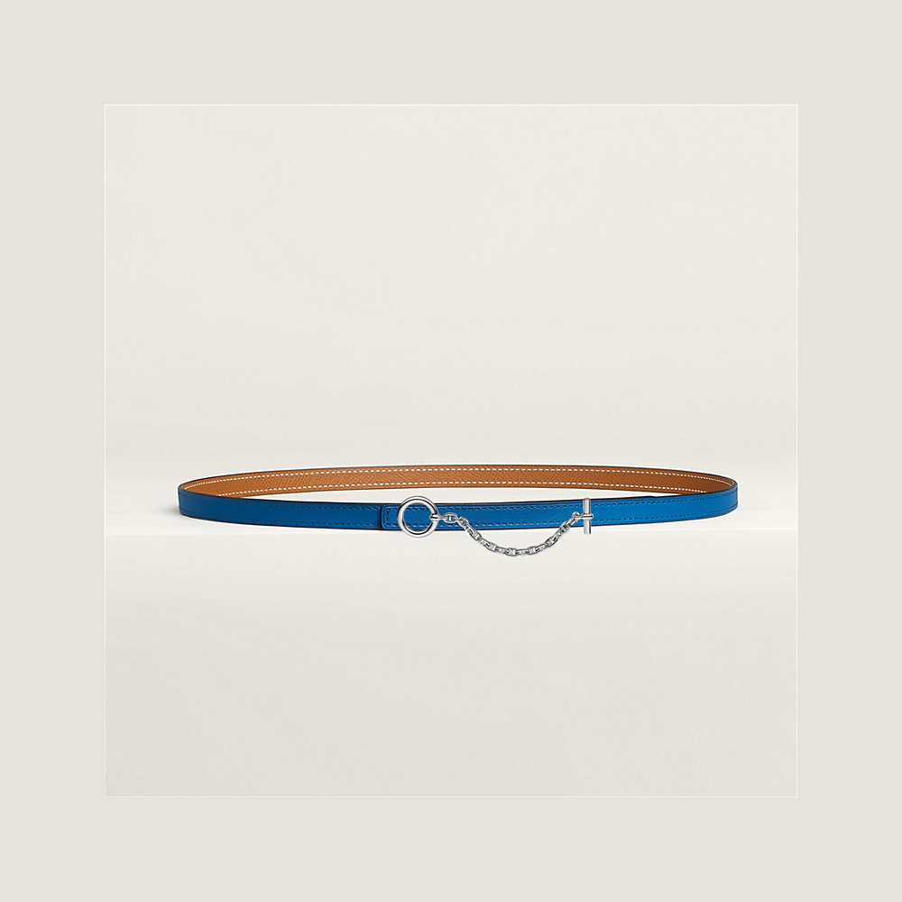 Carrousel belt buckle & Reversible leather strap 13 mm | Hermès UK