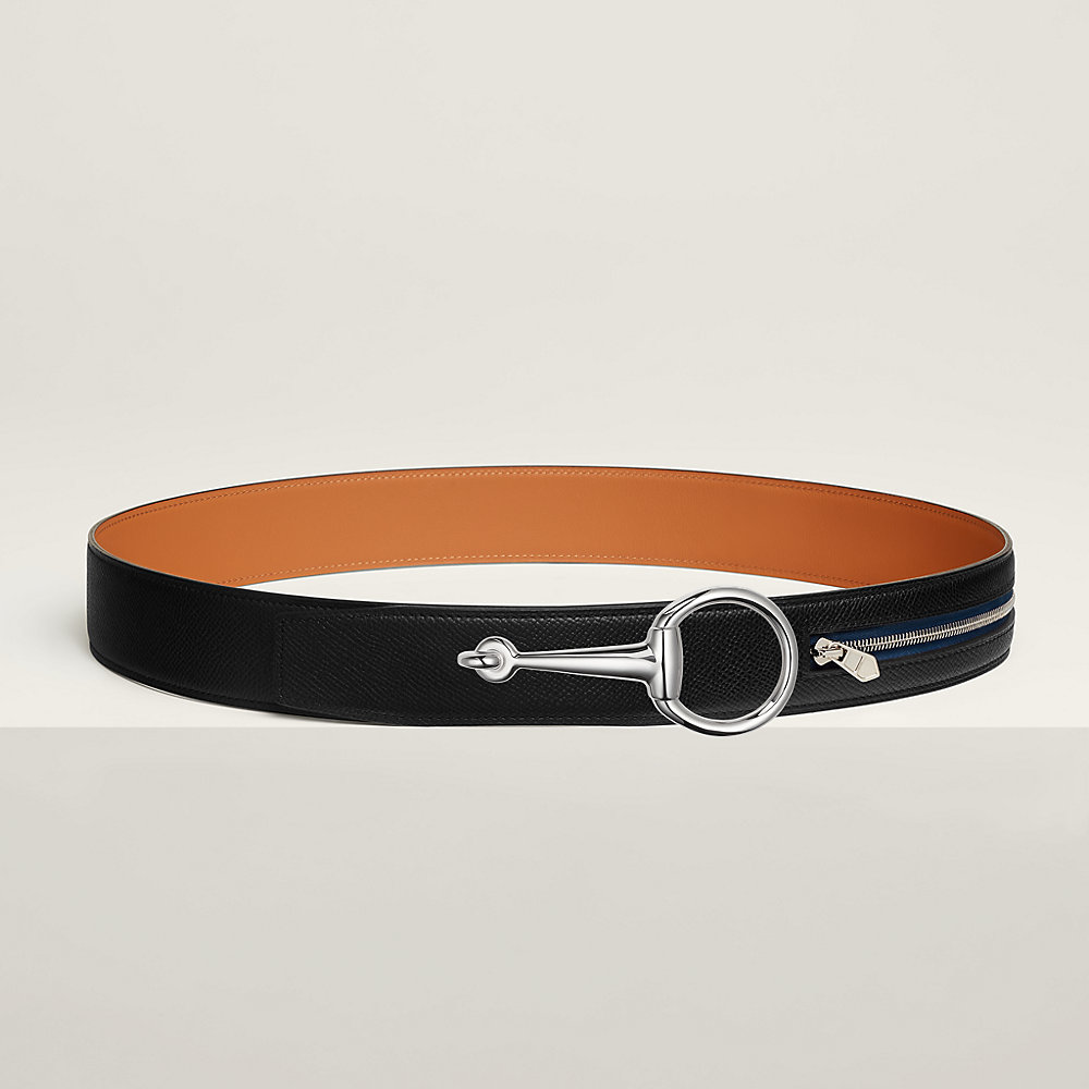Casaque belt buckle & Cache-Tout leather strap 38 mm