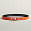Casaque belt buckle & Reversible leather strap 32 mm, view 2 of 3