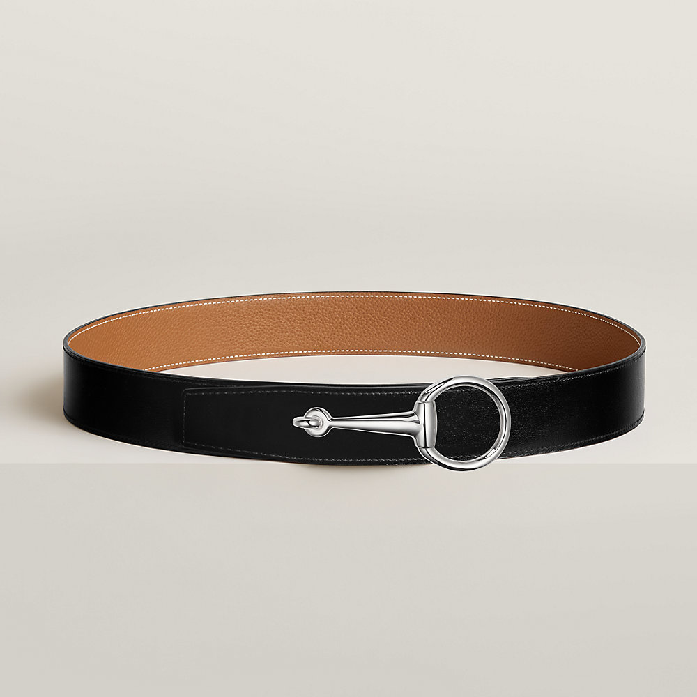 Casaque belt buckle & Reversible leather strap 38 mm