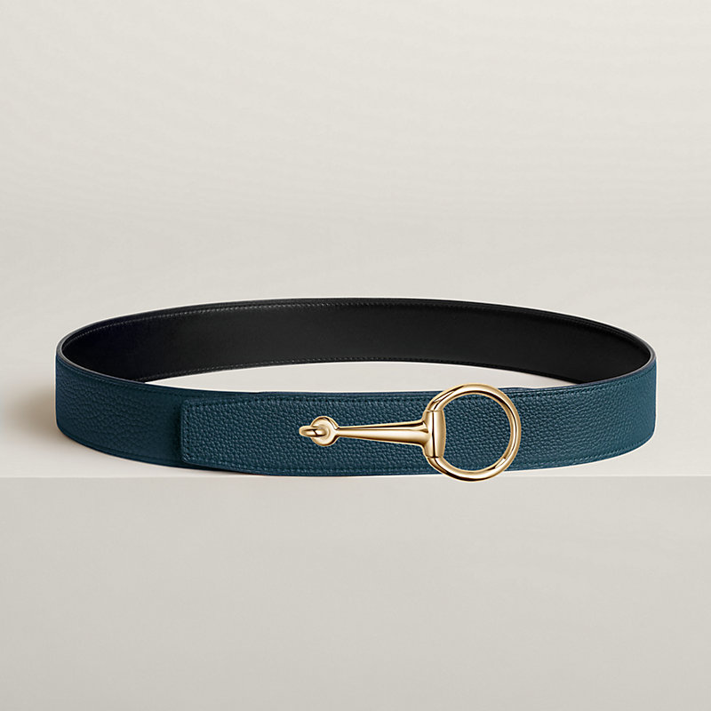Casaque belt buckle & Reversible leather strap 38 mm