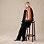 Casaque Clefs de H scarf, View: Worn, worn, view 2 of 3