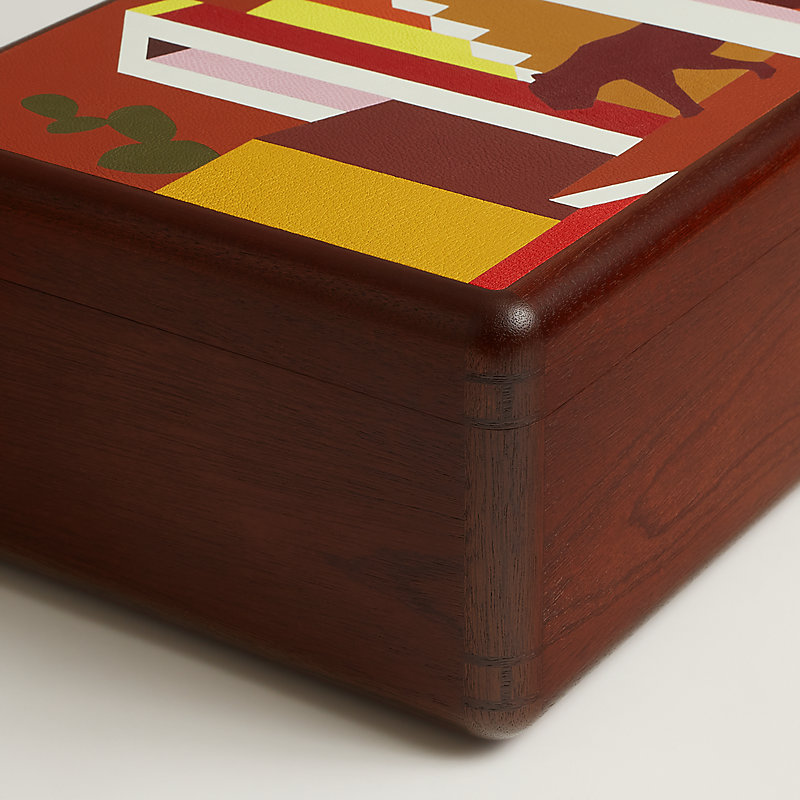 Casaque Felin dans un Jardin Mexicain cigar box