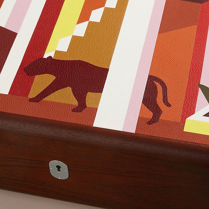 Casaque Felin dans un Jardin Mexicain cigar box