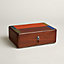 Casaque H Equinoxe watch and cufflink box, View: front, front, view 1 of 6