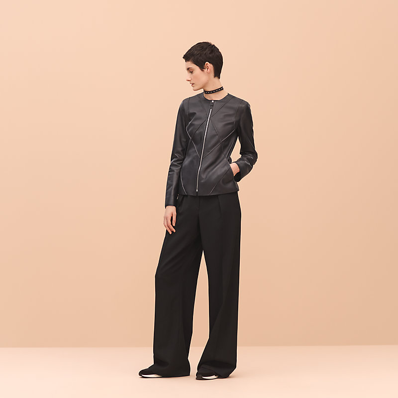 Casaque leather jacket