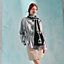 Casaque Les Sangles scarf, View: Worn, worn, view 1 of 3