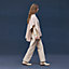 Cashmere cape with belt and leather detail, View: Worn, worn, view 3 of 9