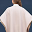 Cashmere cape with belt and leather detail, View: Worn, worn, view 8 of 9