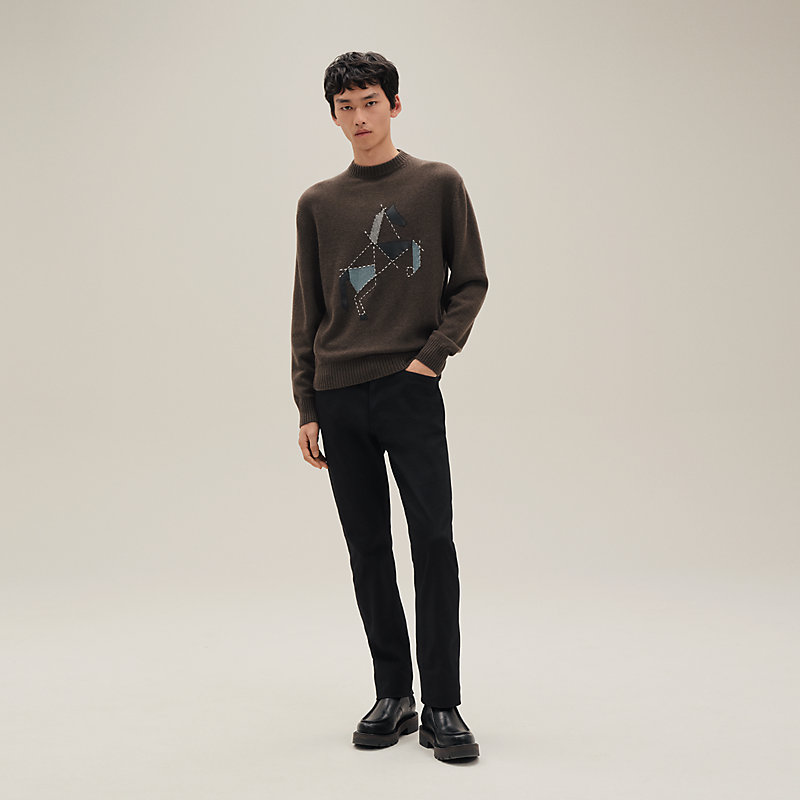 メンズウェア TANGRAM CIRCLE LOGO SWEAT BASIC LOGO SWEAT CREW BLACK TGA-MT95 – TANGRAM