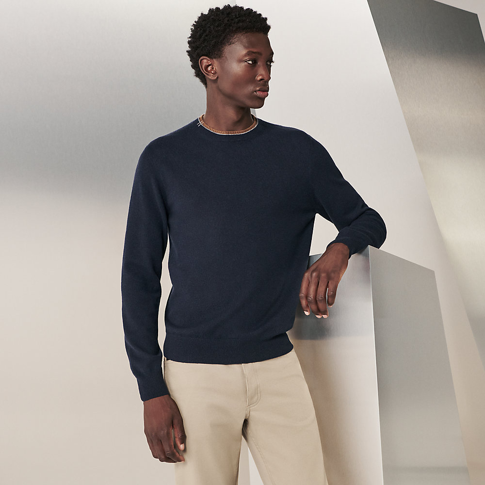 Cashmere crewneck sweater | Hermès USA