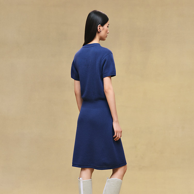 deep blue mini dress Breezy Blue Dress – Cotton & Cashmere