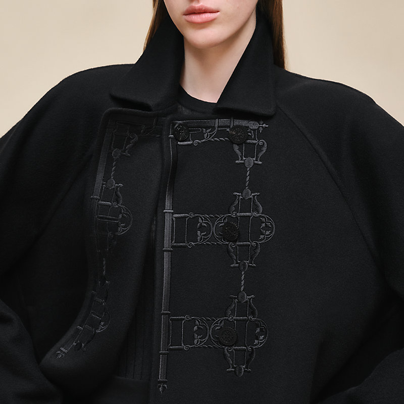 Cashmere embroidered jacket | Hermès Finland